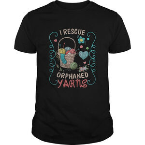 I Rescue Orphaned Yarns Flowers Shirt